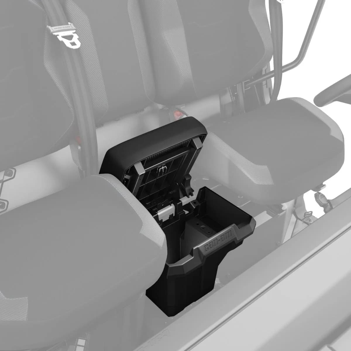 Can-Am Defender HD11 Center Underseat Storage Bin (7 L) 2