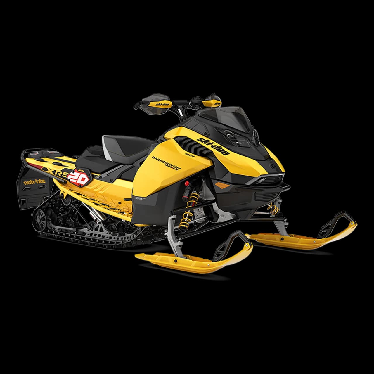 Ski-Doo Backcountry X-RS (S-43) 850 E-TEC Turbo R with WIS