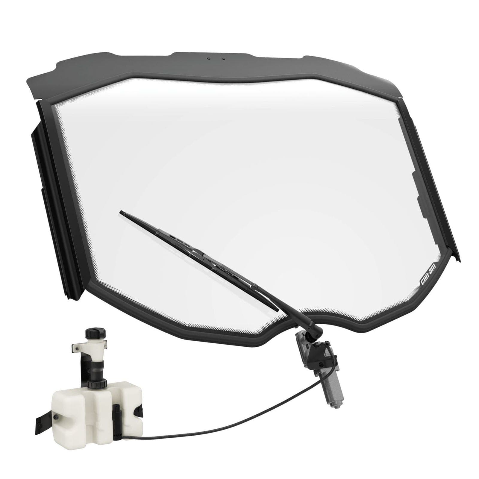 Can-Am Maverick X3 Glass Windshield with SMART Wiper and Washer Kit 2