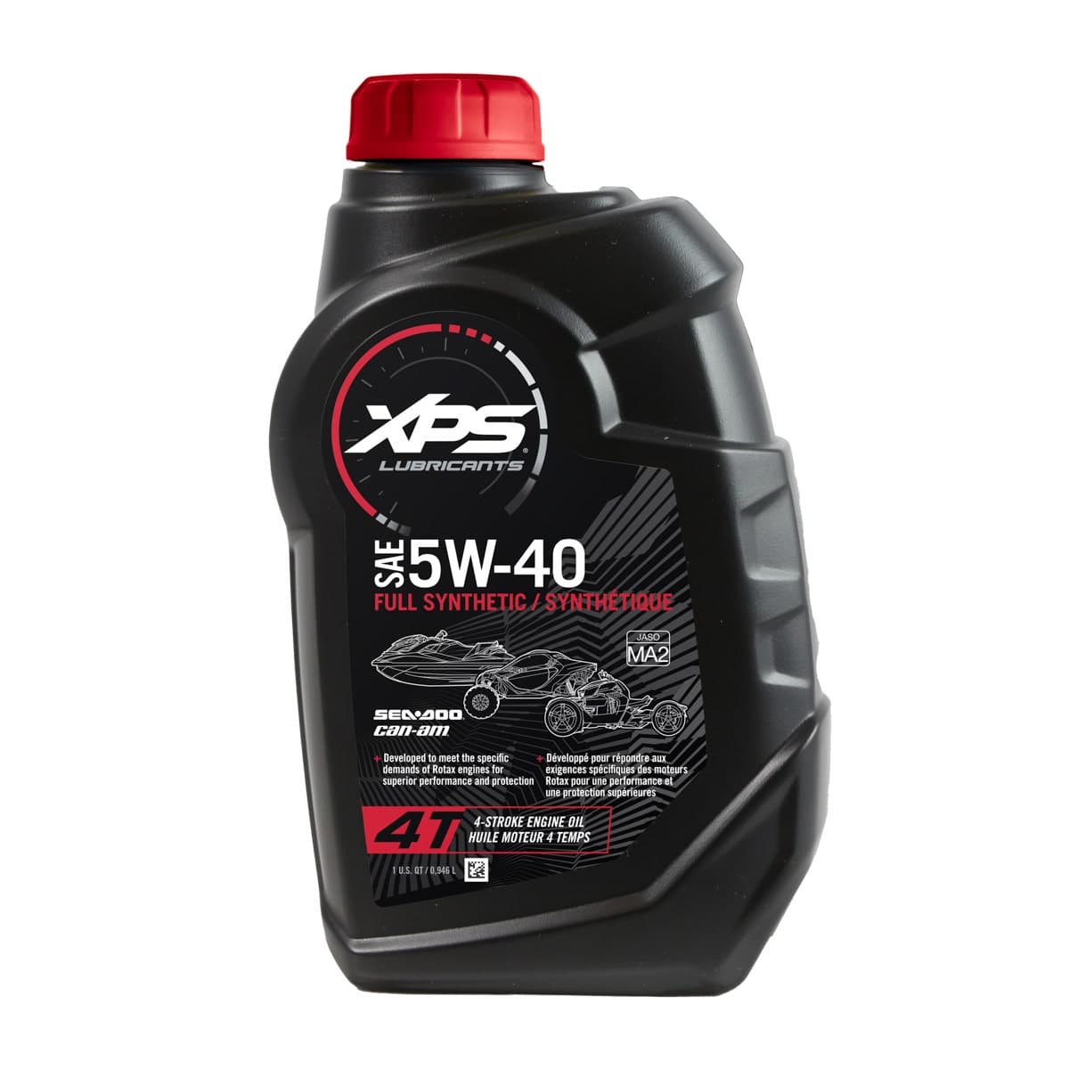 Can-Am XPS 4T 5W-40 Synthetic Oil (1 QT / 0.9 L)*