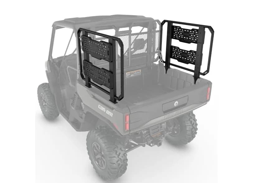 Can-Am Defender HD11 Bed Wall Extender - High (for Headache Rack)
